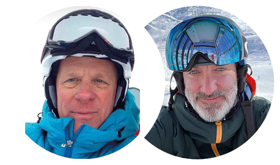 Les 2 Alpes avec Jacques & Alain